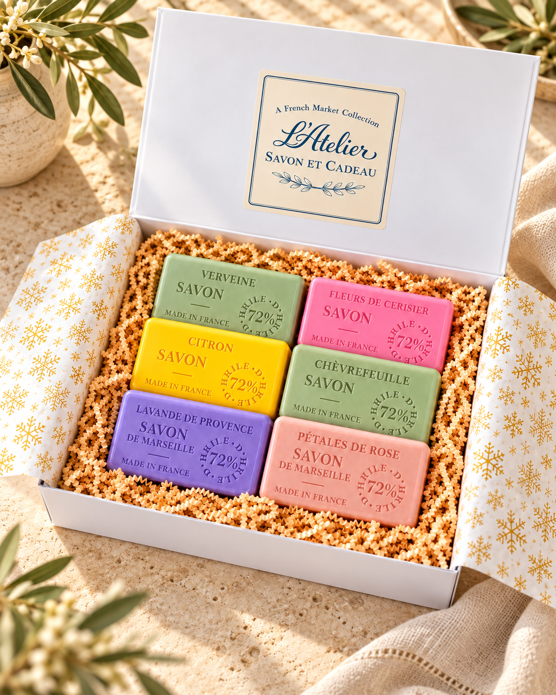 French Soap Gift Box